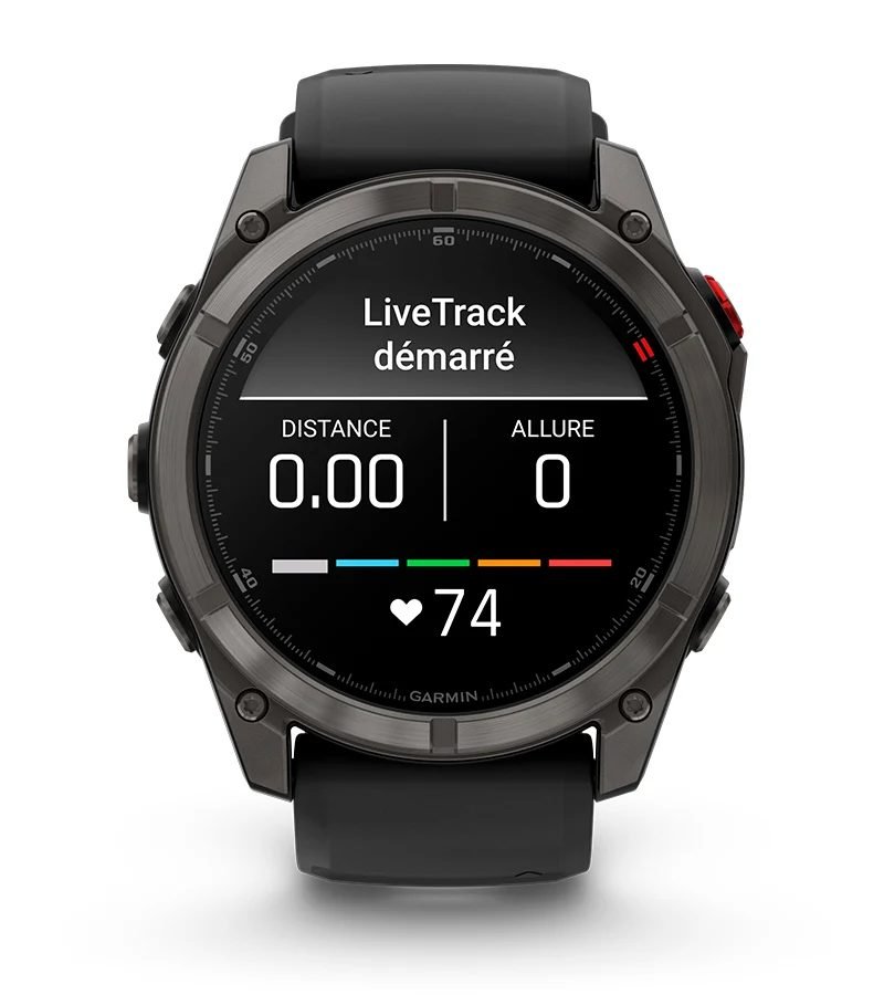 fēnix® 8 Pro – 51 mm, AMOLED – connectivité lte