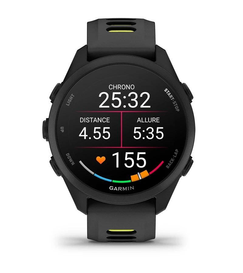 Forerunner® 170 – allure, distance, fréquence cardiaque