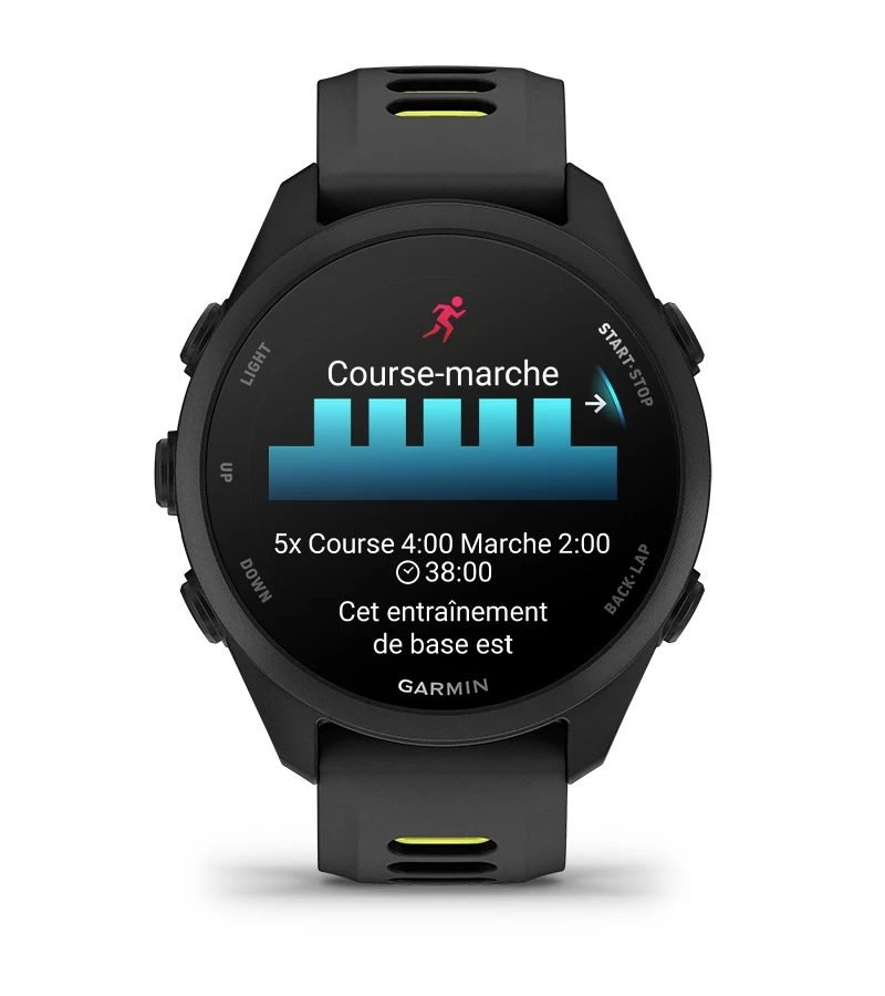 Forerunner® 170 – suggestions quotidiennes d'entraînement
