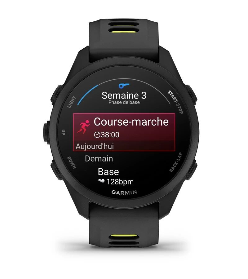 Forerunner® 170 – programmes d'entraînement adaptatifs garmin coach